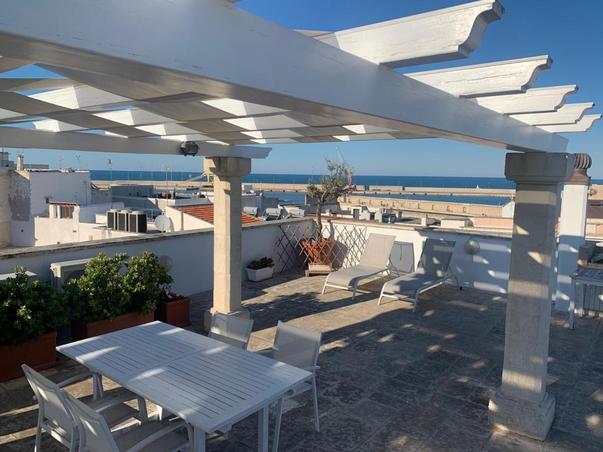 Palazzo Dei Gesuiti Appartamento Con Terrazza Privata Монополи Экстерьер фото