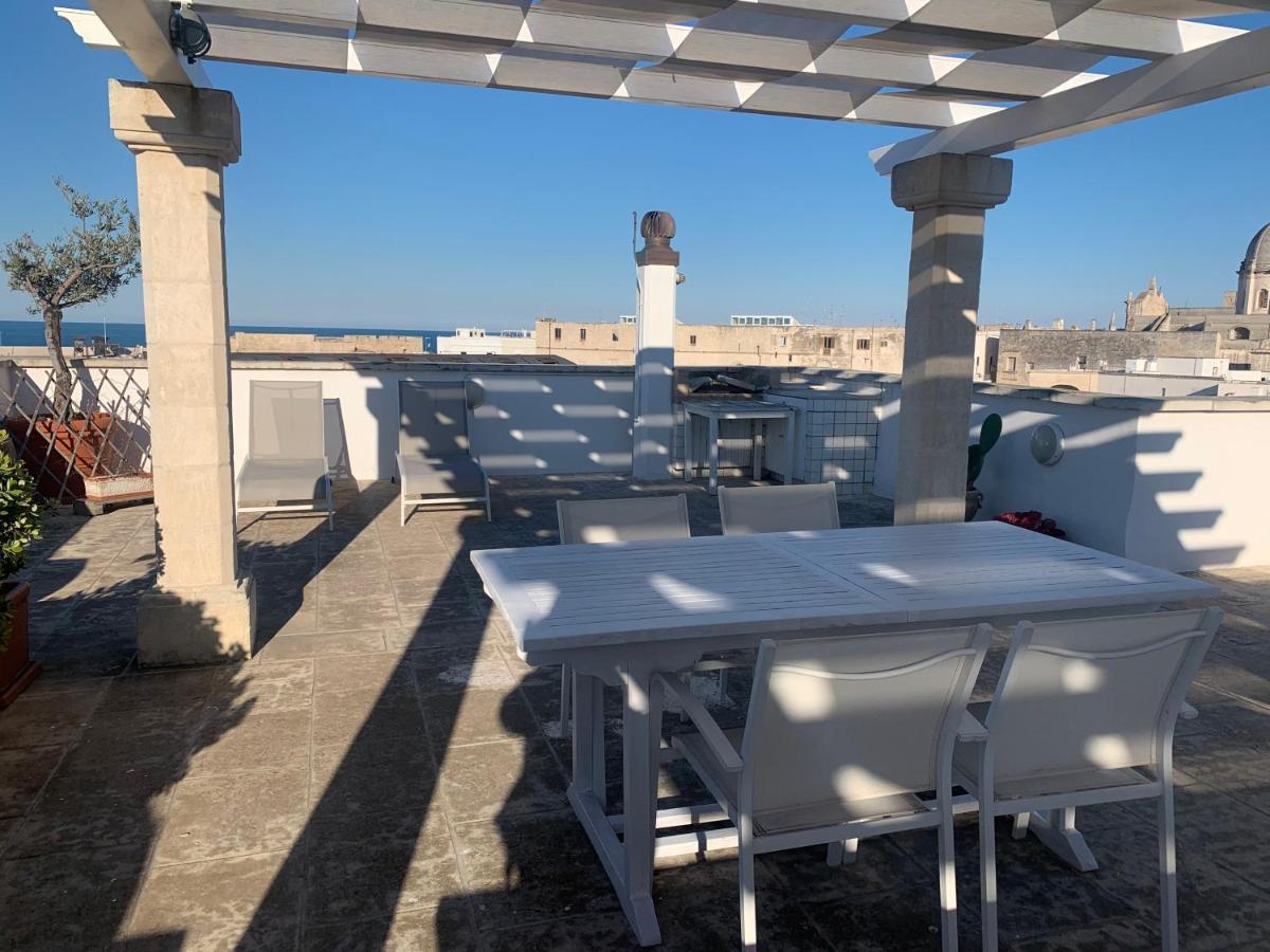 Palazzo Dei Gesuiti Appartamento Con Terrazza Privata Монополи Экстерьер фото